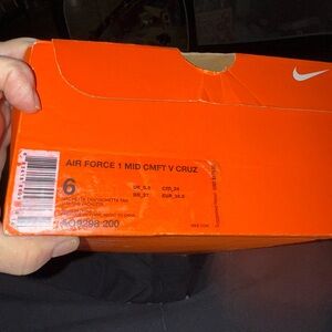 Nike Air Force 1 Mid CMFT V Cruz in Tan